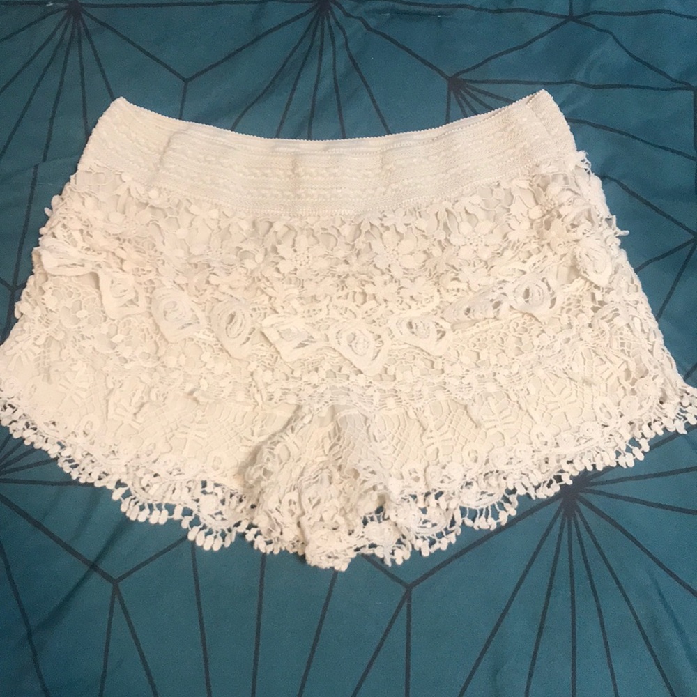 Lace shorts